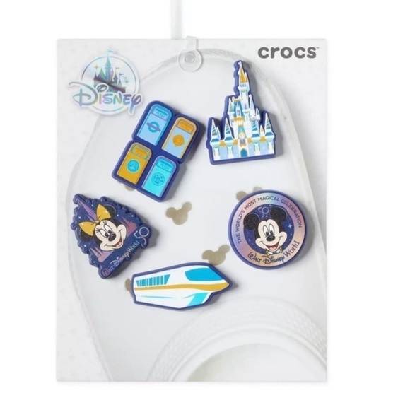 Walt Disney World 50th Anniversary Jibbitz Set by Crocs - Picture 2 of 6